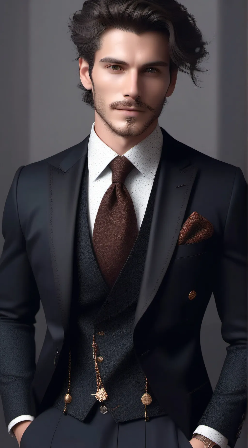 ai character: Max background