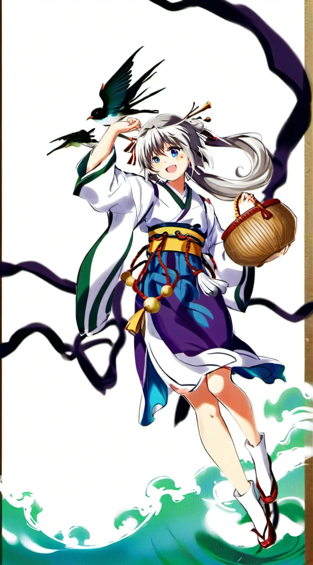 ai character: Kkhta Mononobe no  background