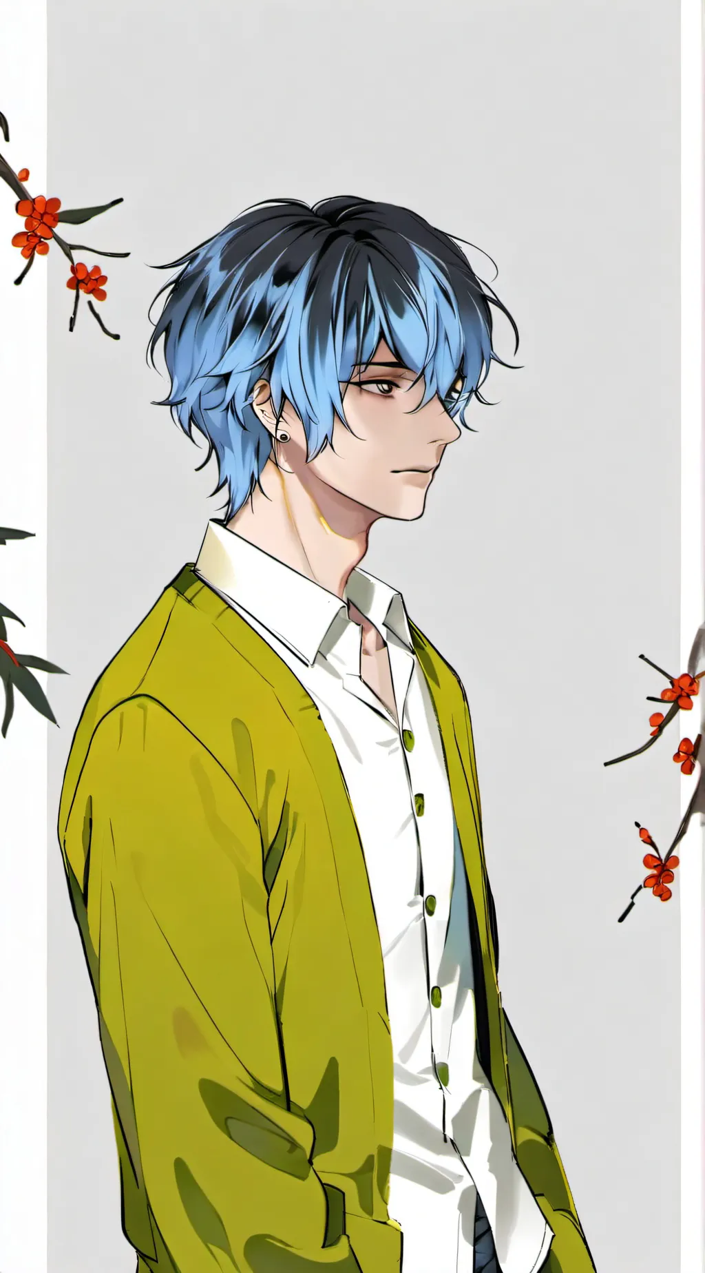 ai character: Luka  background