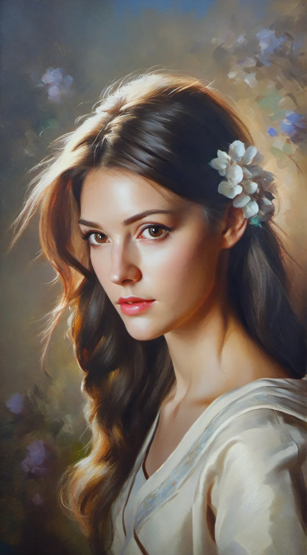 ai character: lily background