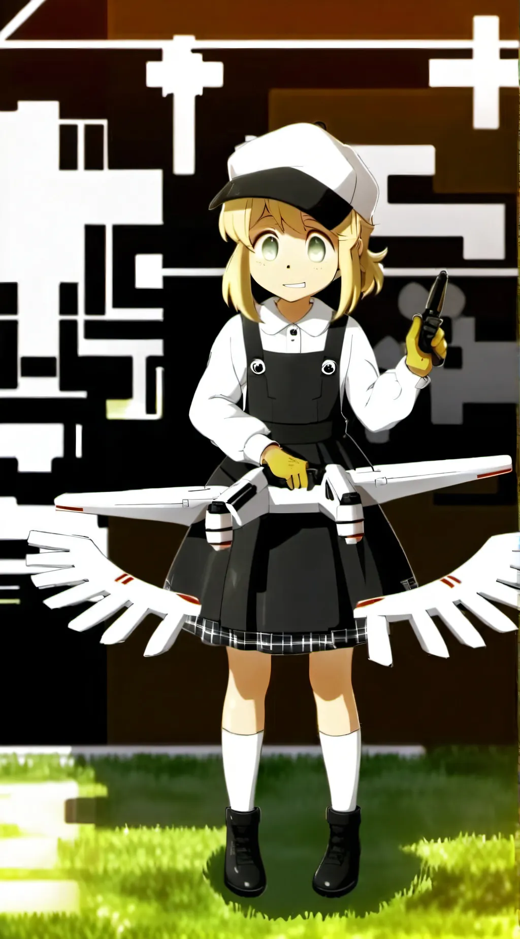 ai character: Cyn  background