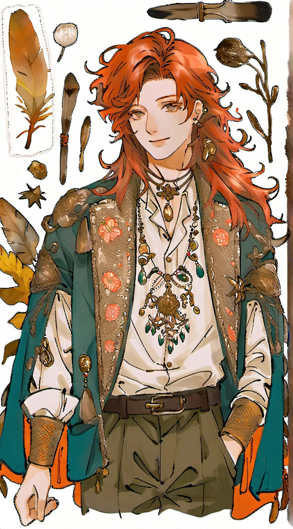 ai character: 👻Vinnie👻 background