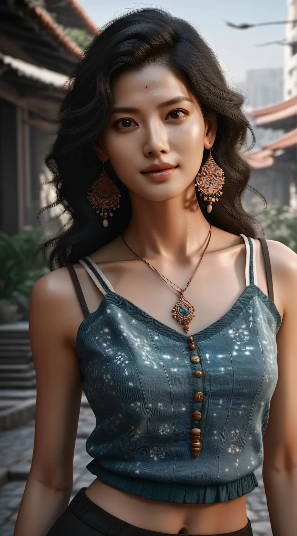 ai character: Savannah background