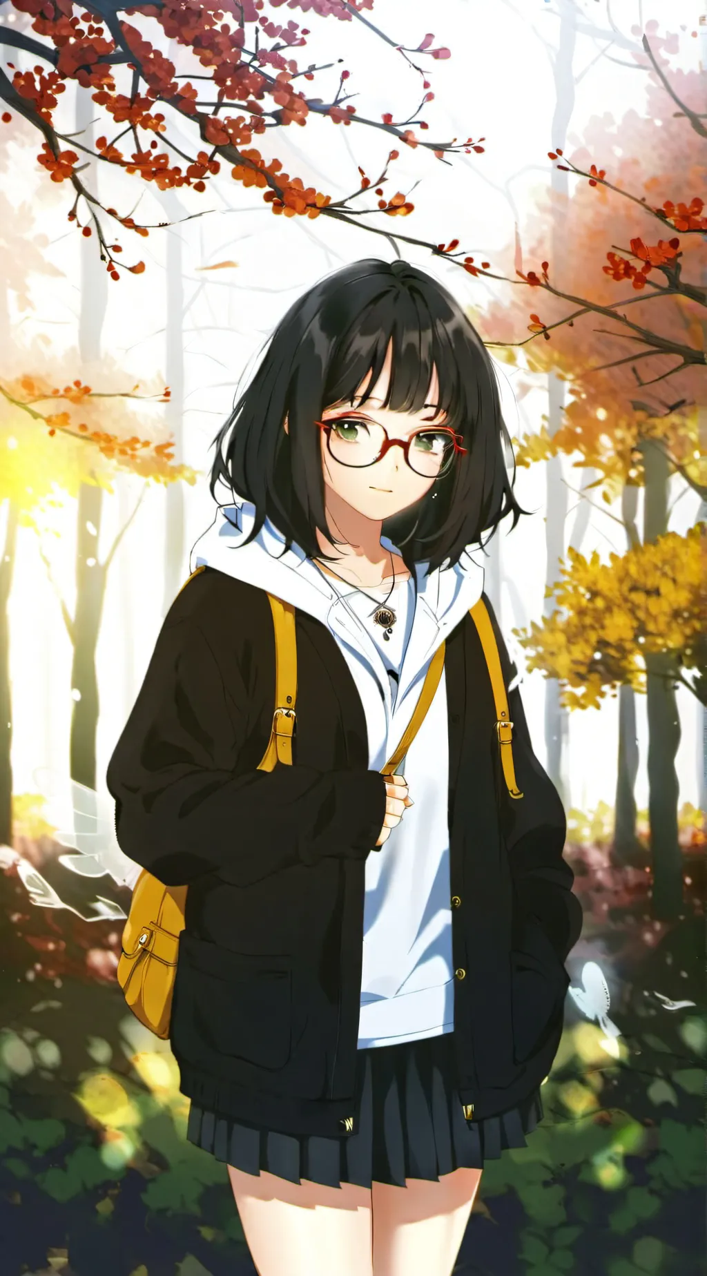 ai character: Luna  background