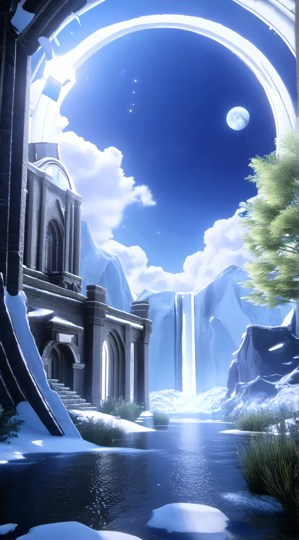 ai character: descendientes  background