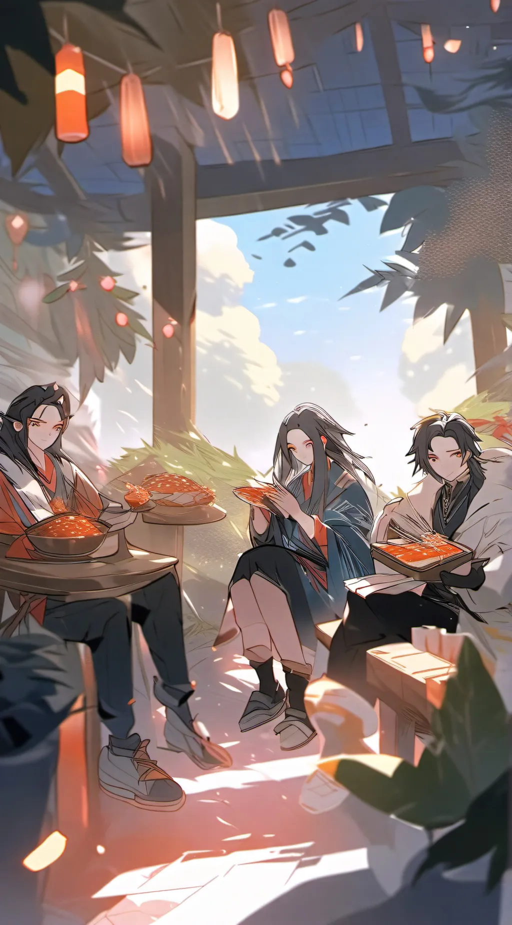 ai character: fnad background