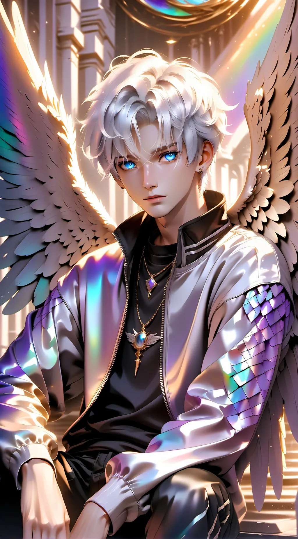 ai character: Max background