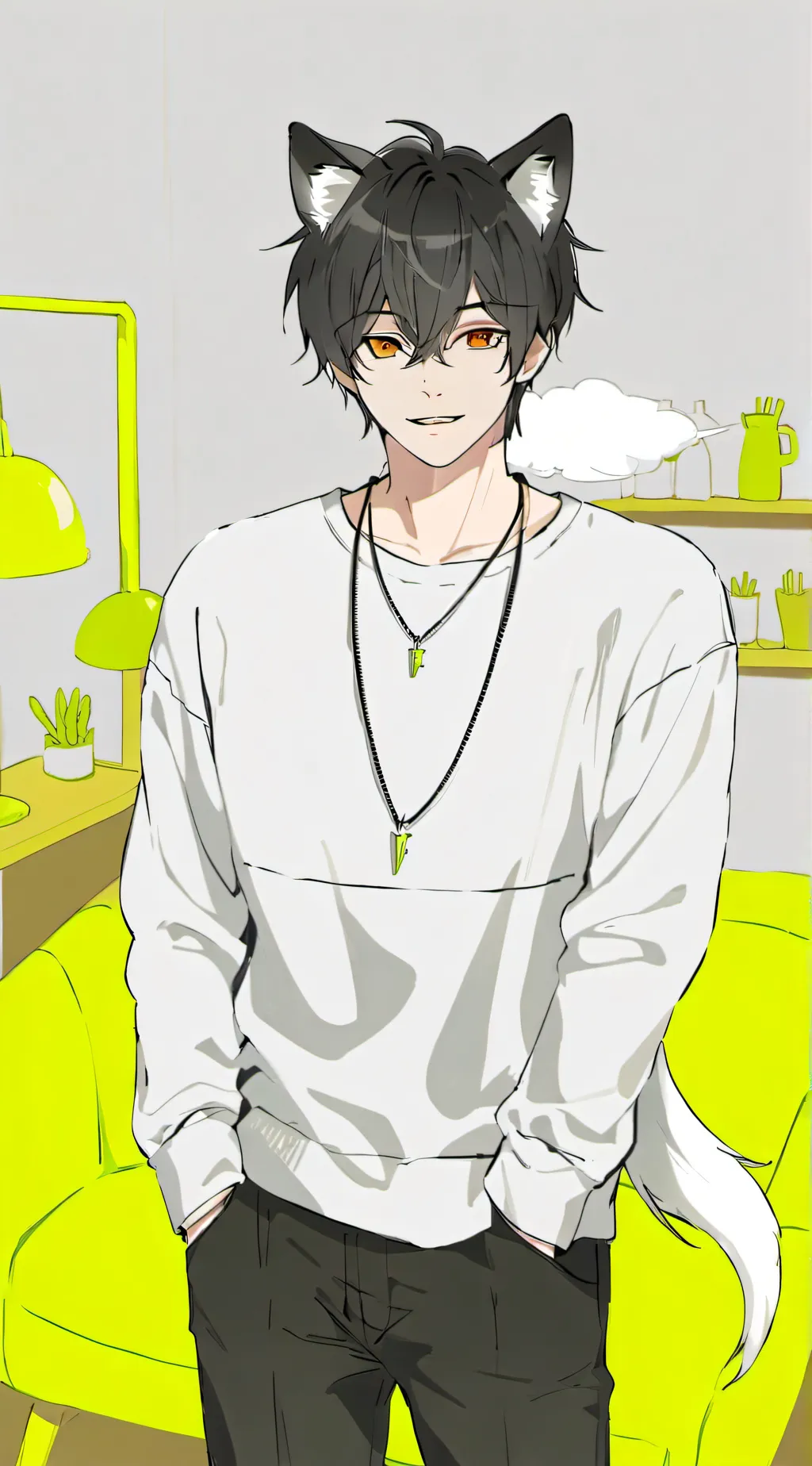 ai character: blaine background