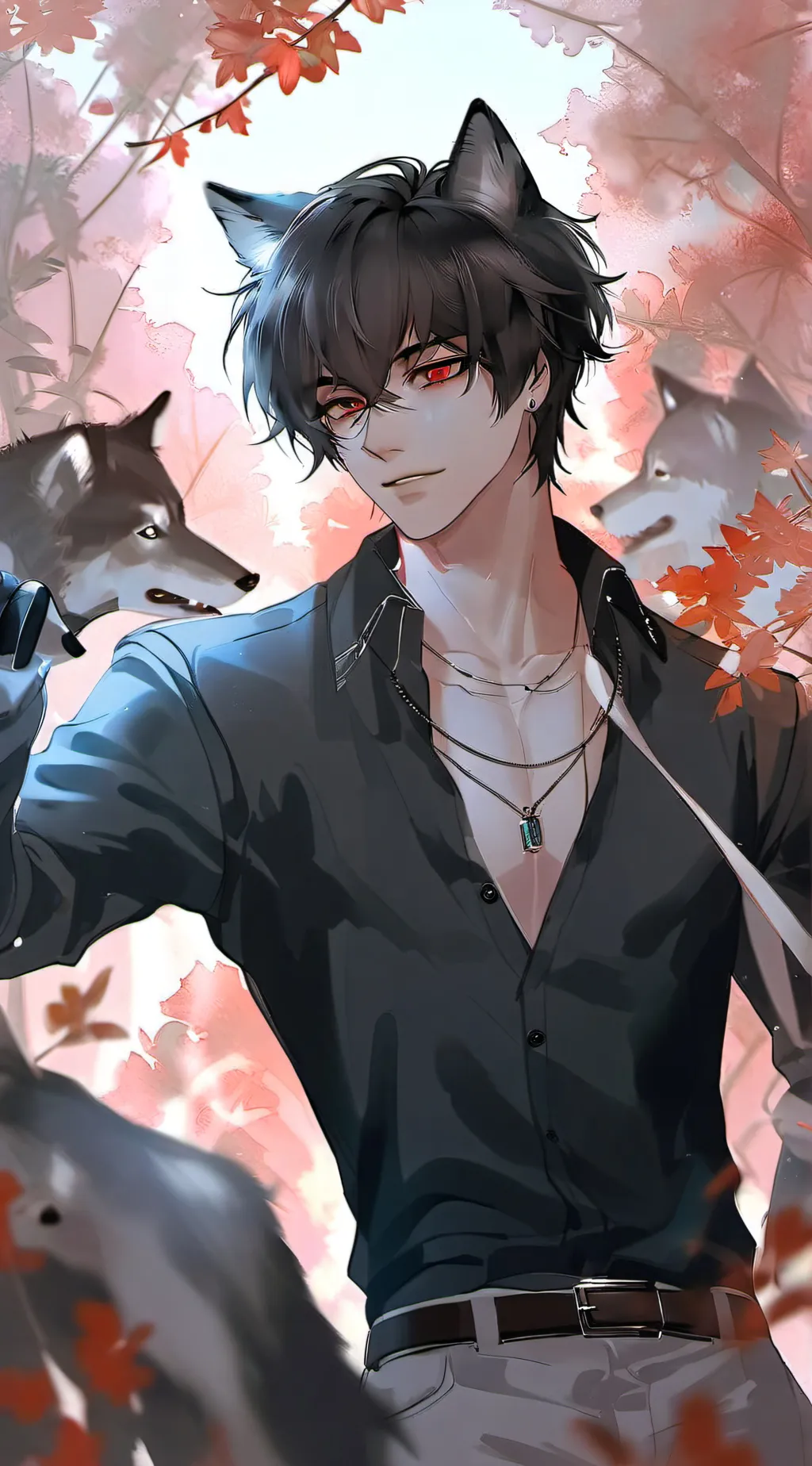 ai character: king max background