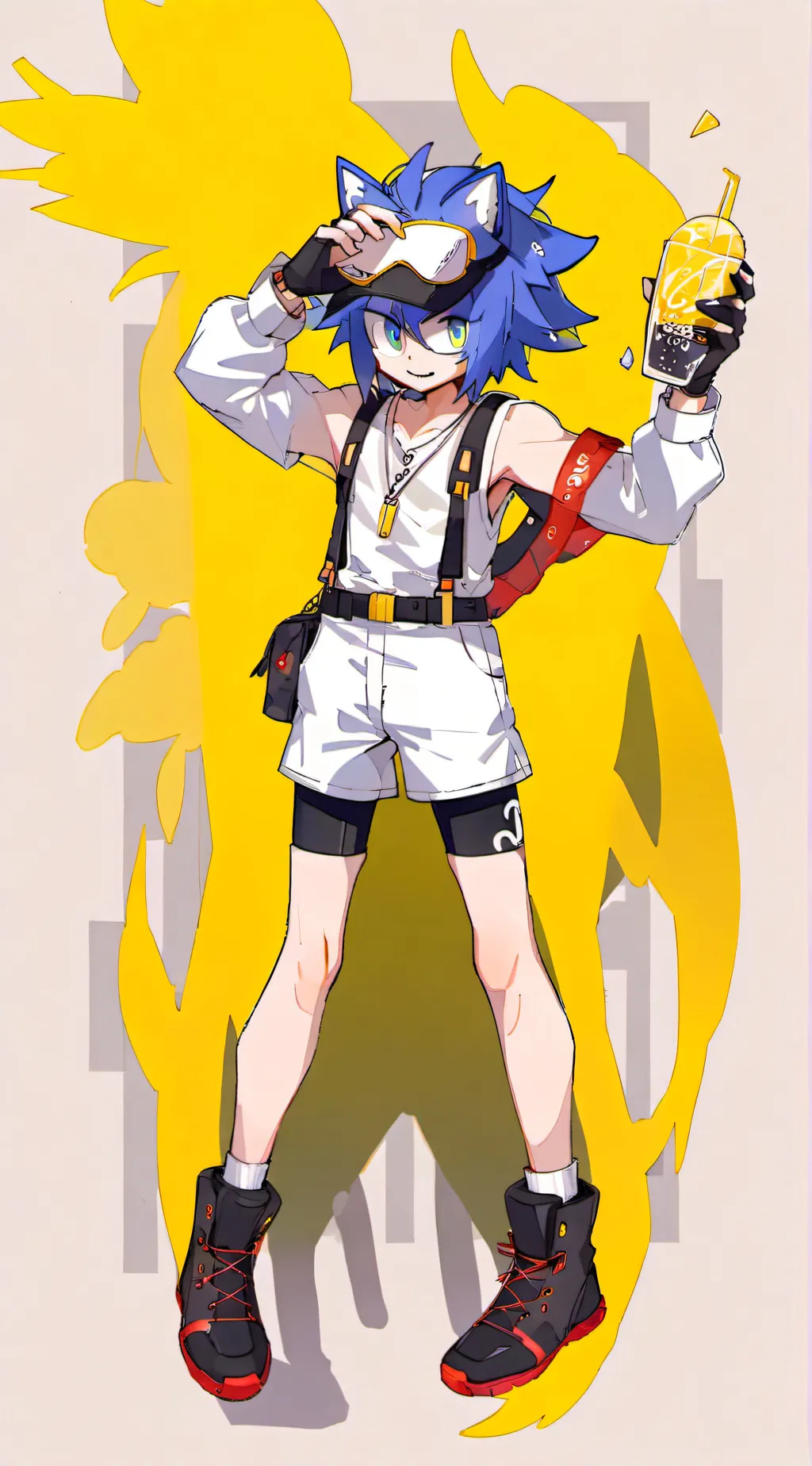 ai character: sonic background