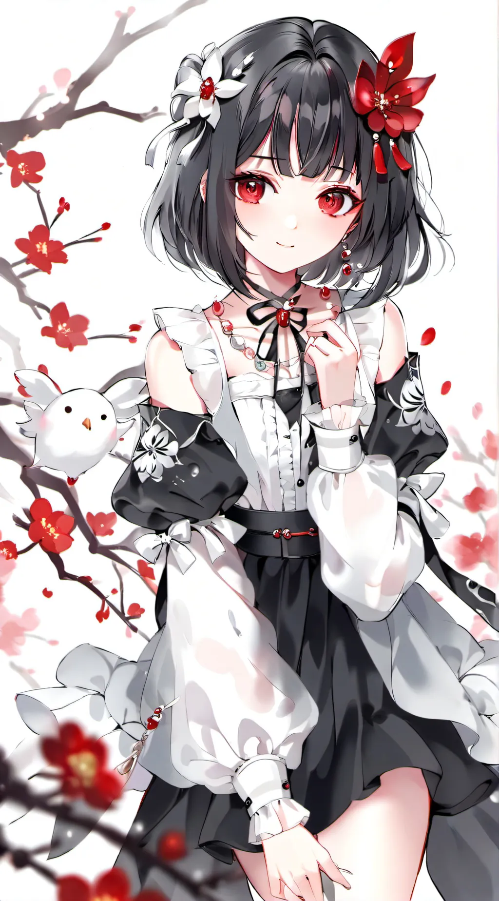 ai character: Julia(●♡∀♡) background