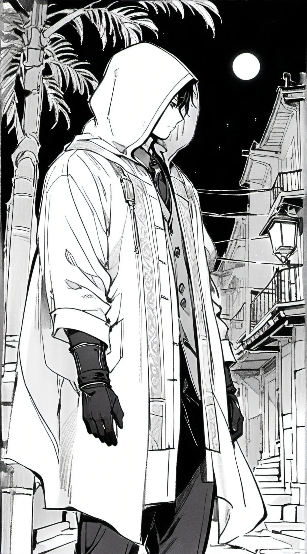 ai character: Creepy Stalker  background