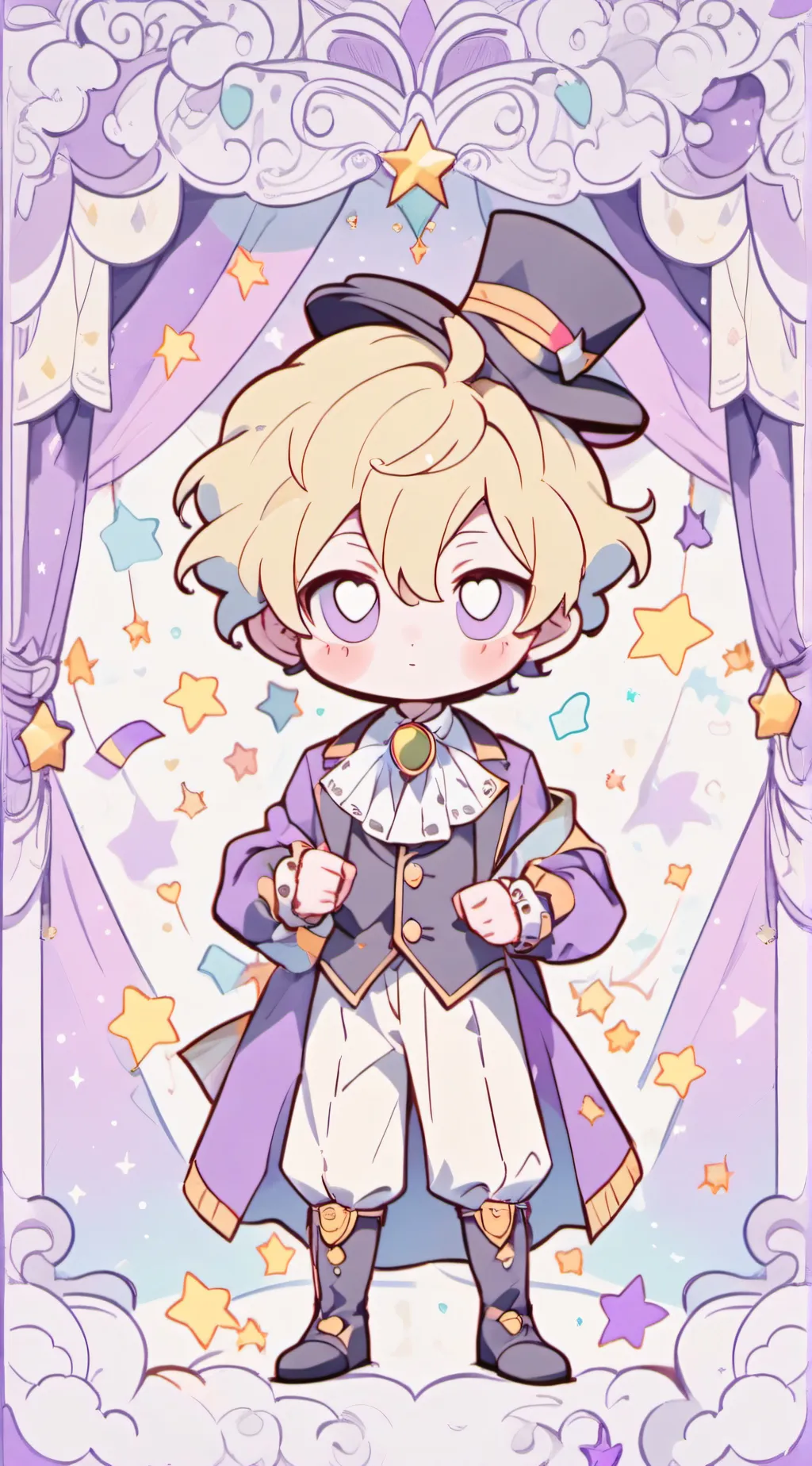 ai character: colen background