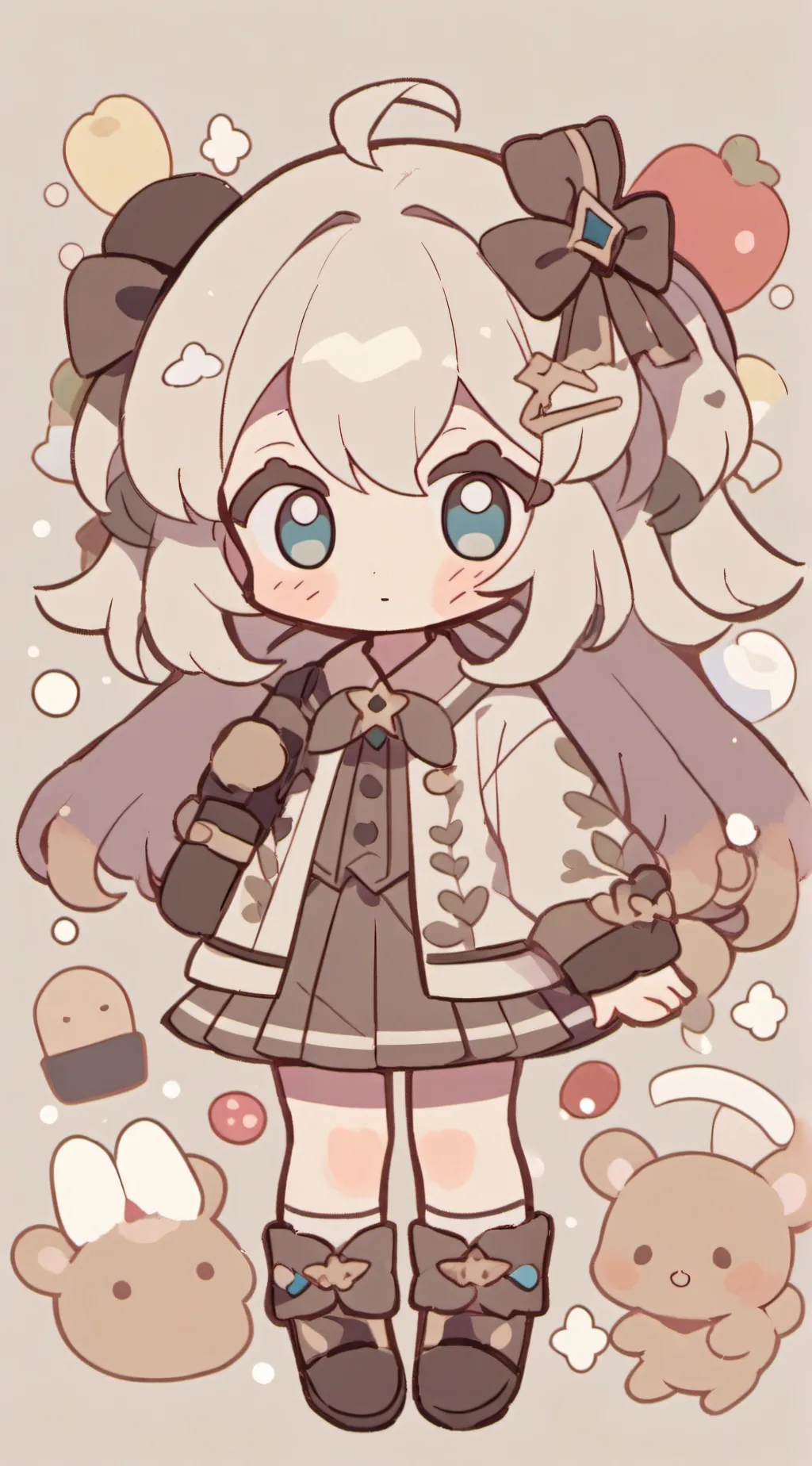 ai character: Alastorxbrianna background