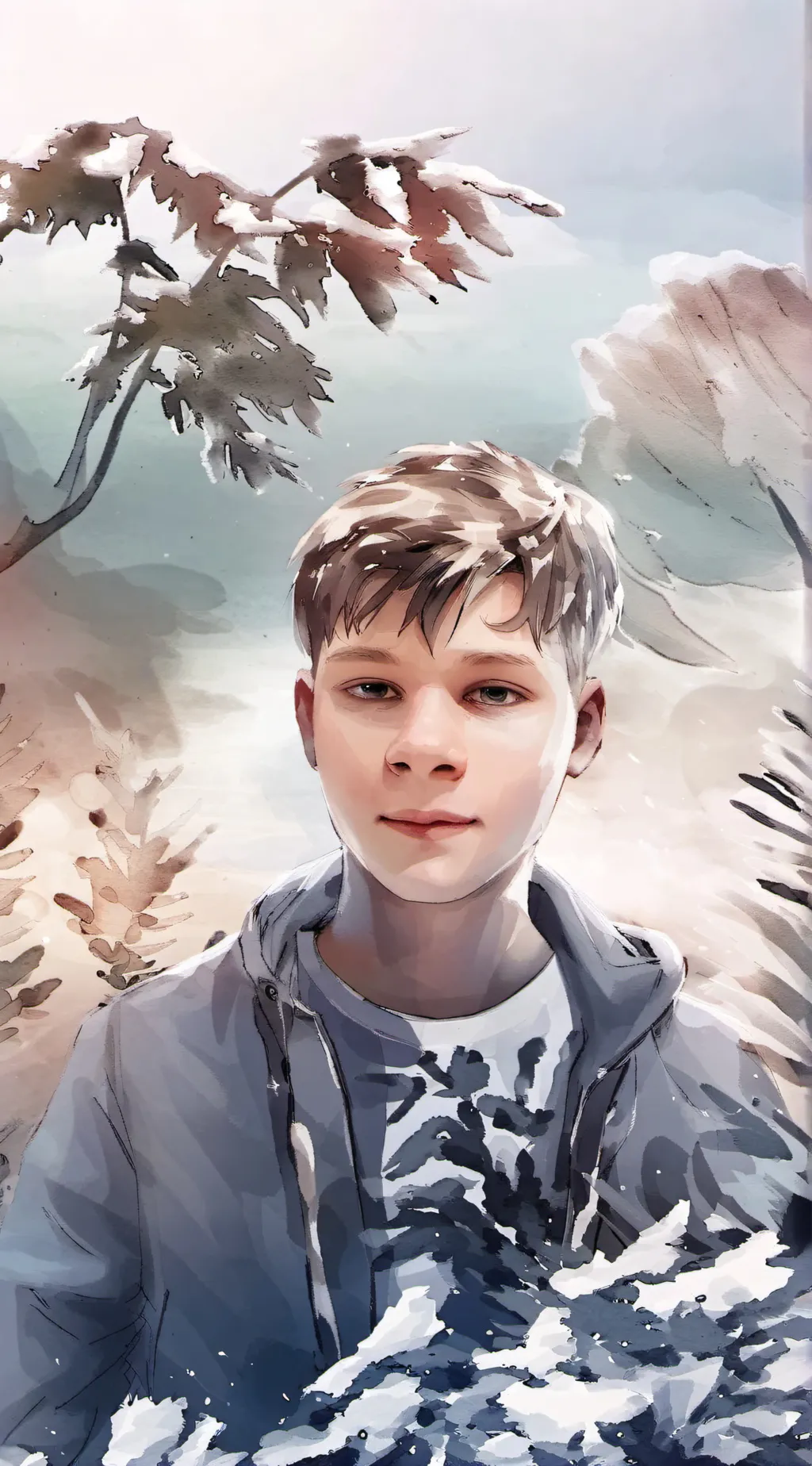 ai character: Aaron connely background