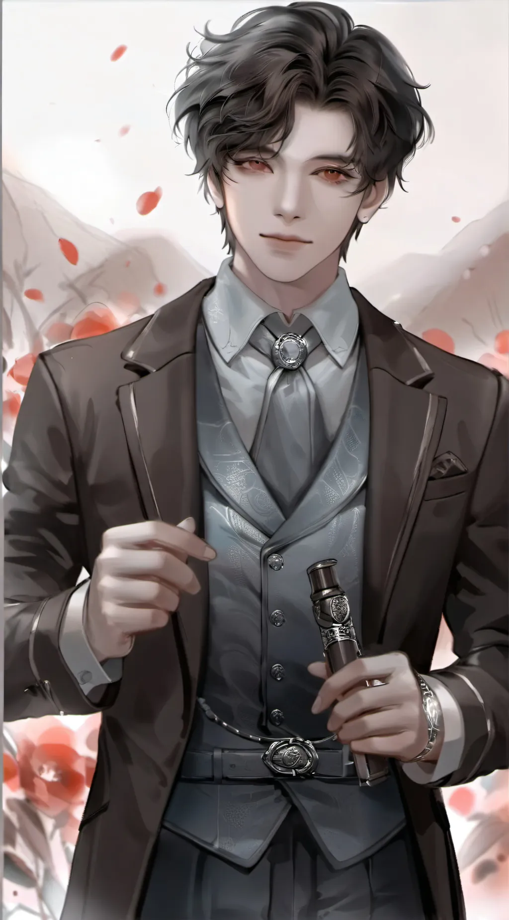 ai character: adam background