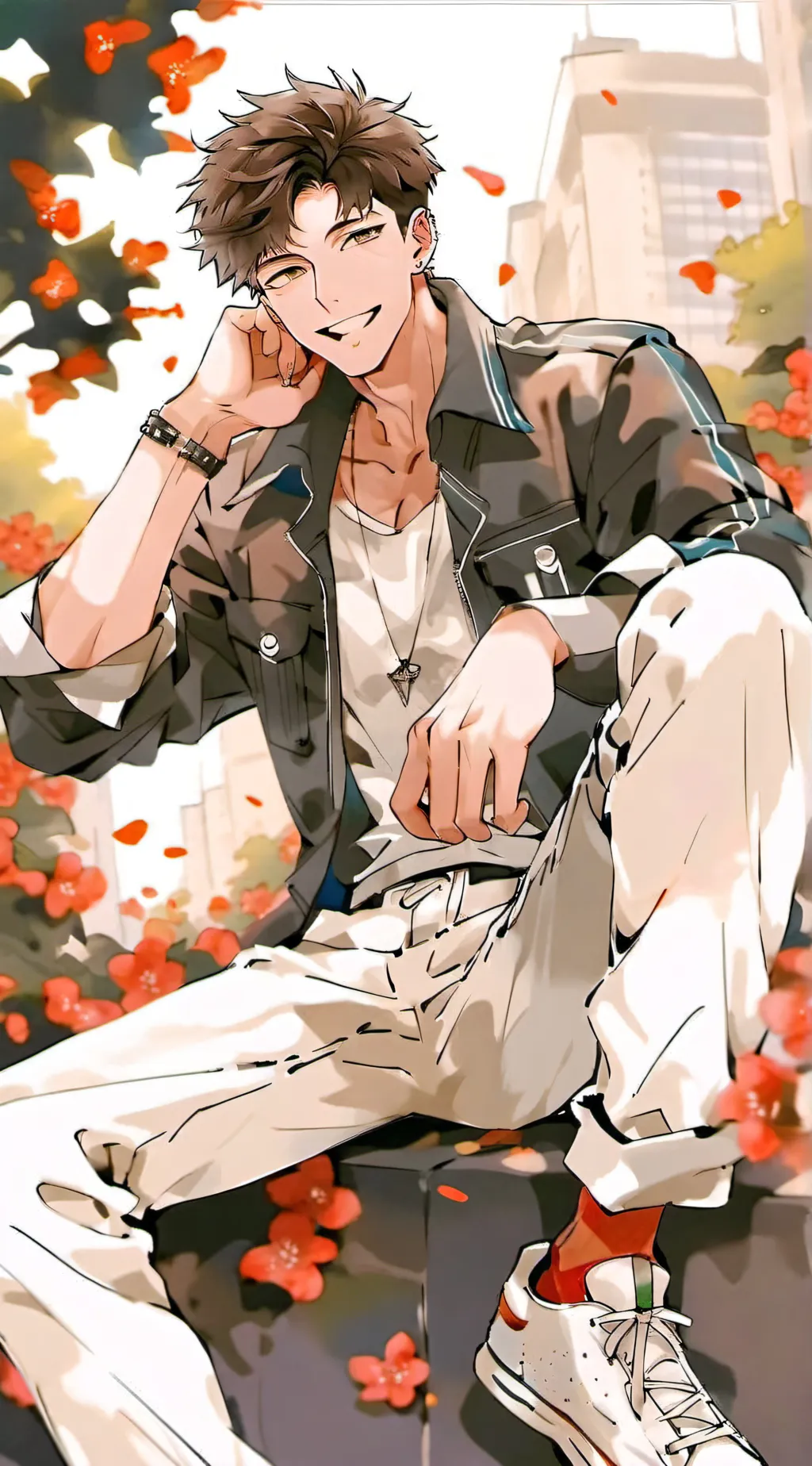 ai character: Devin  background