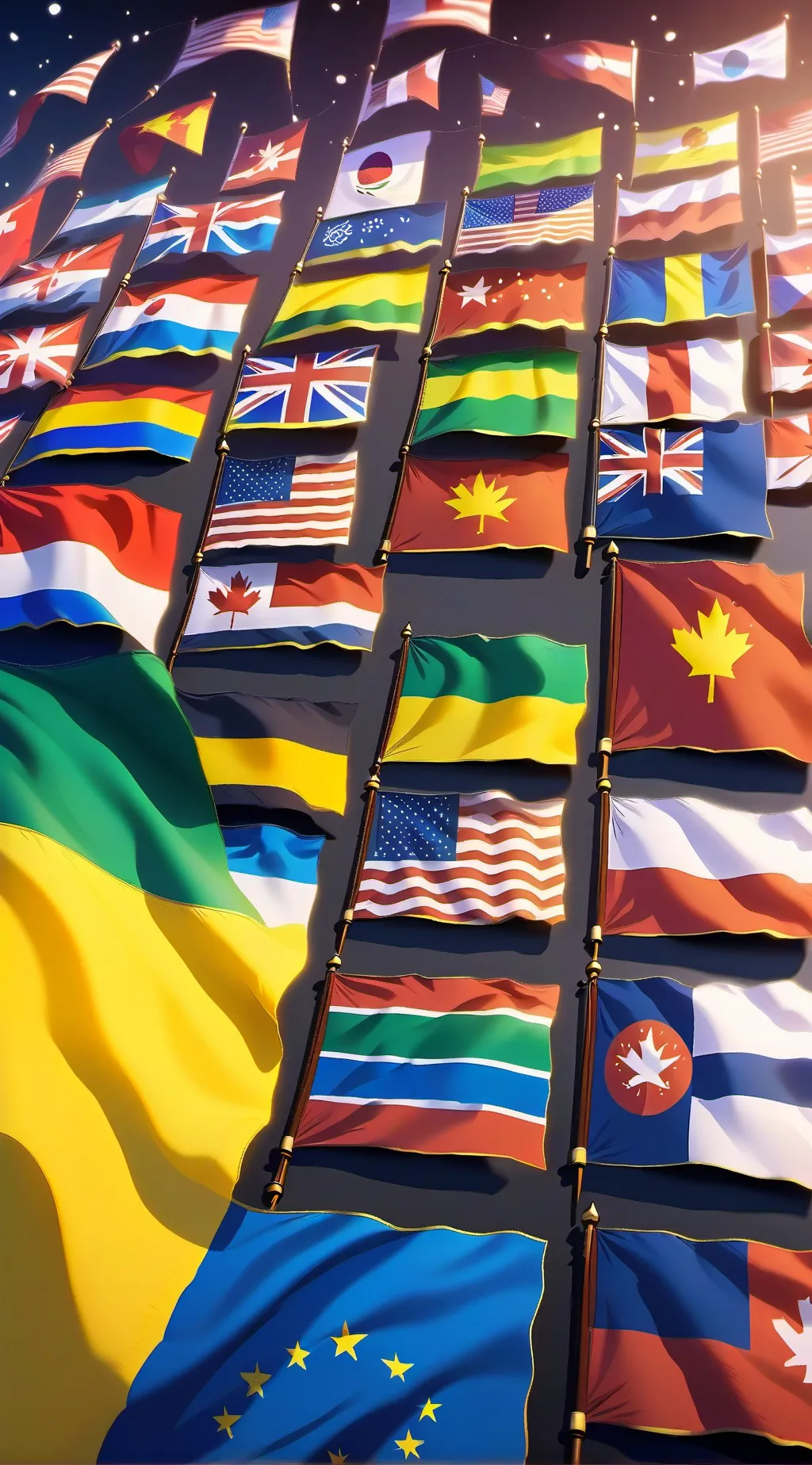 ai character: Countryhumans  background