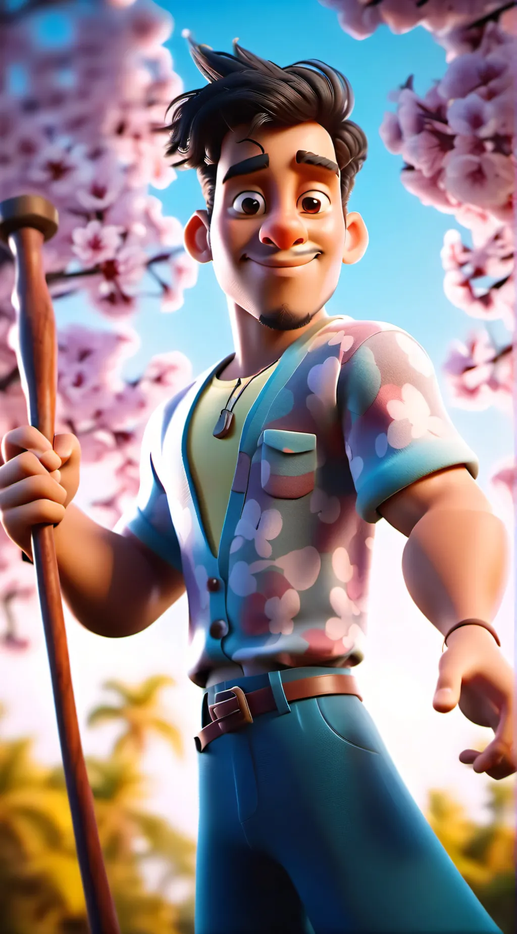 ai character: Ruby background