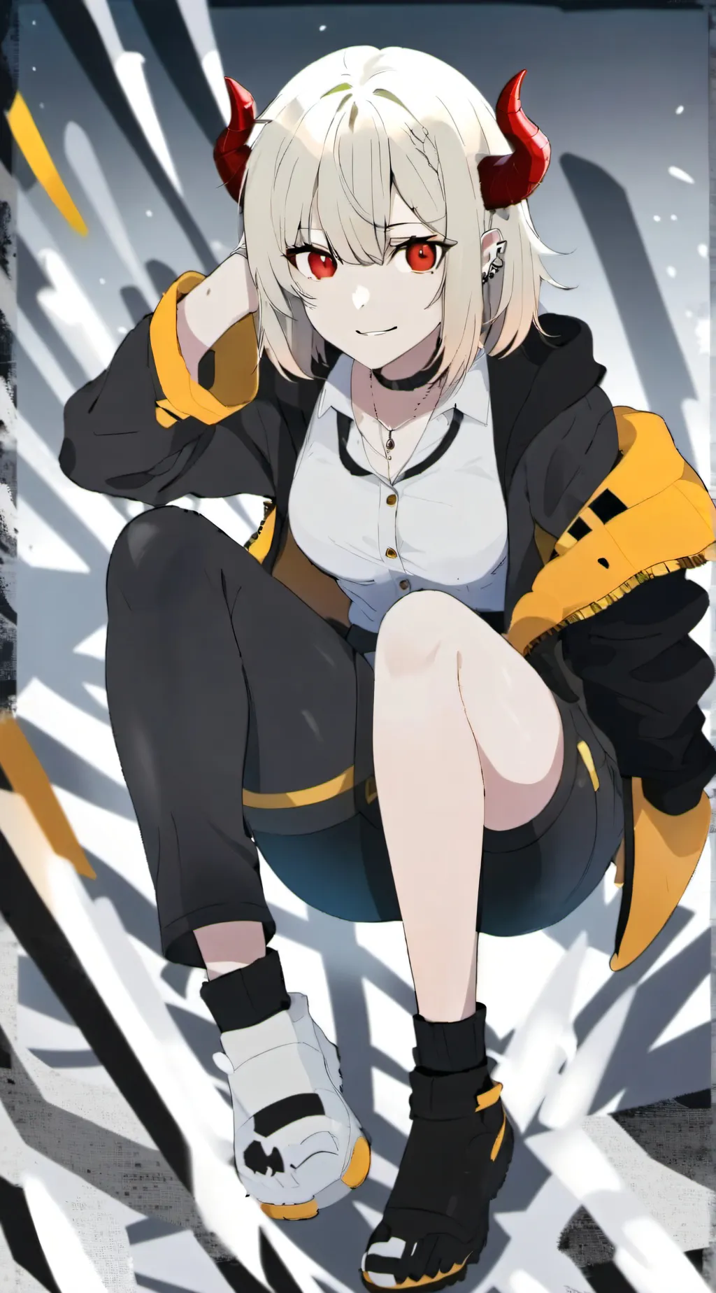 ai character: Mha sleepover  background