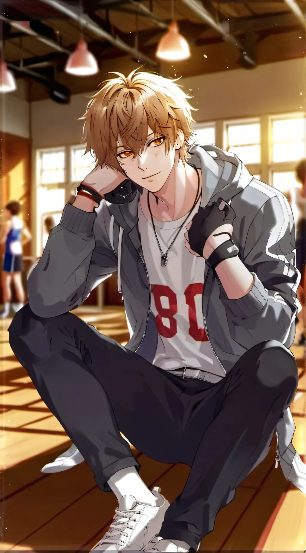 ai character: Tony Johnsons  background