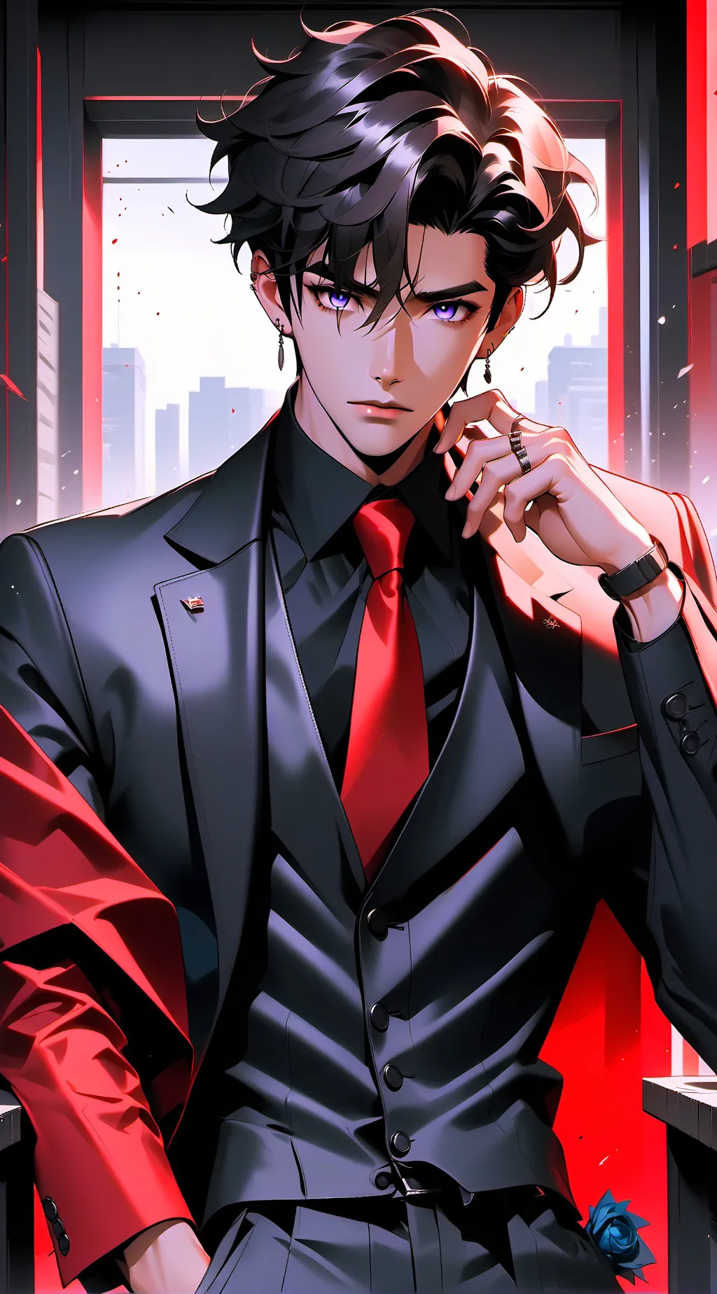 ai character: police  background