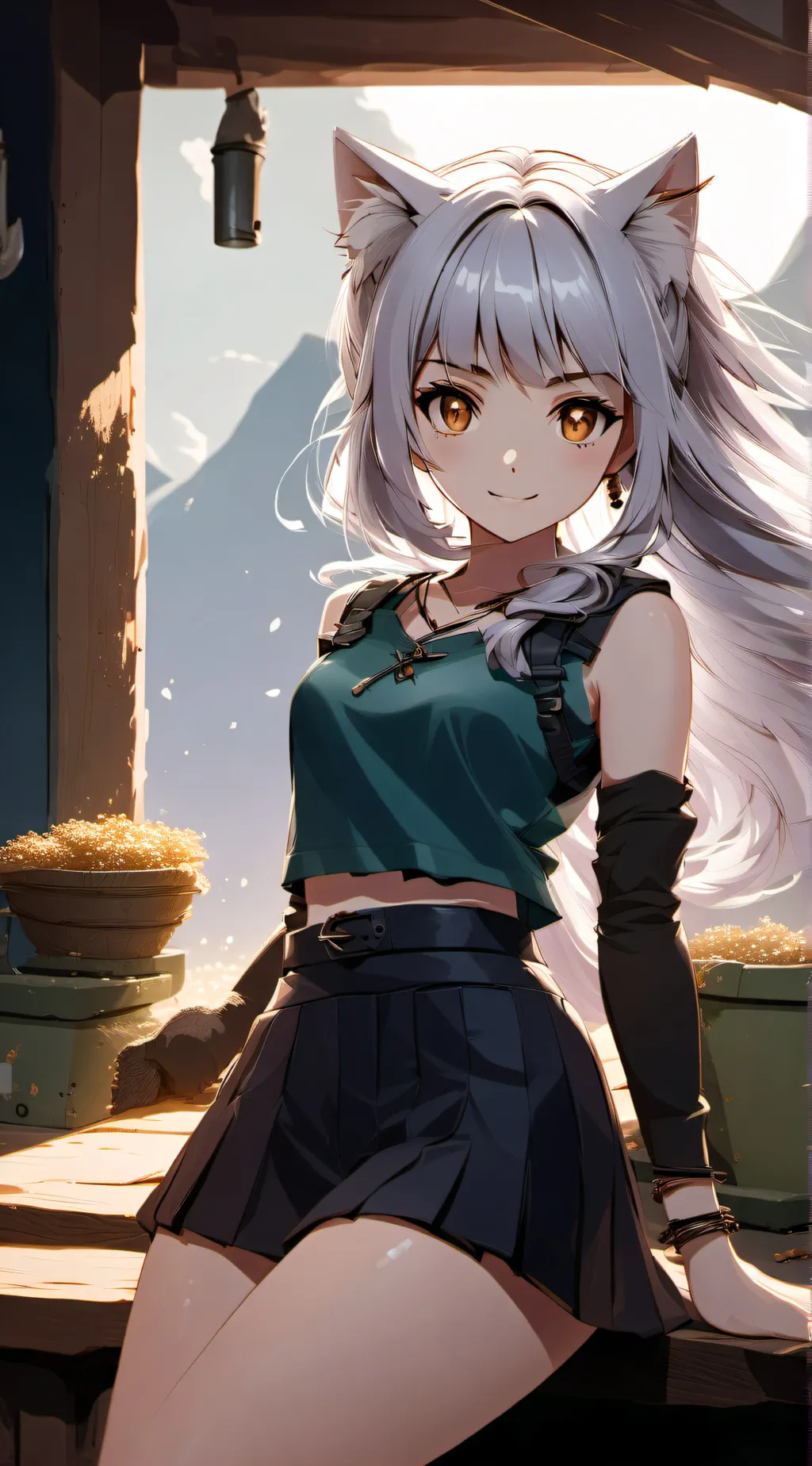 ai character: Alicia background