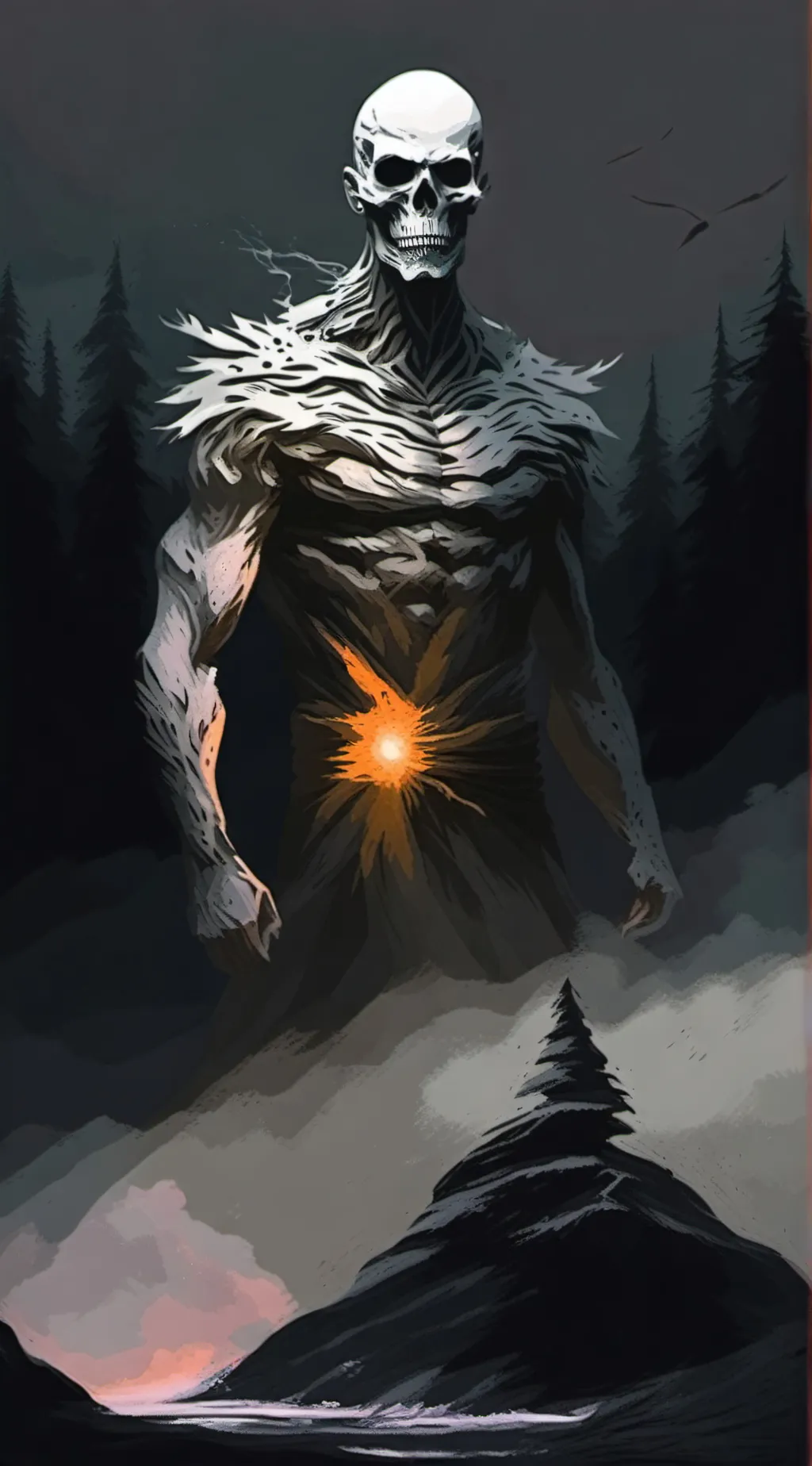 ai character: The wanderer ￼ background