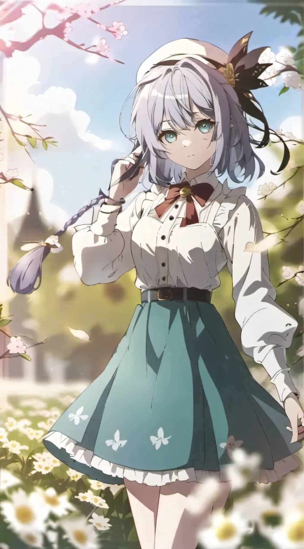 ai character: Aria background