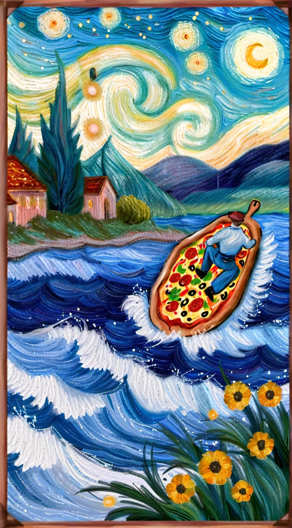 ai character: Fnaf SB background