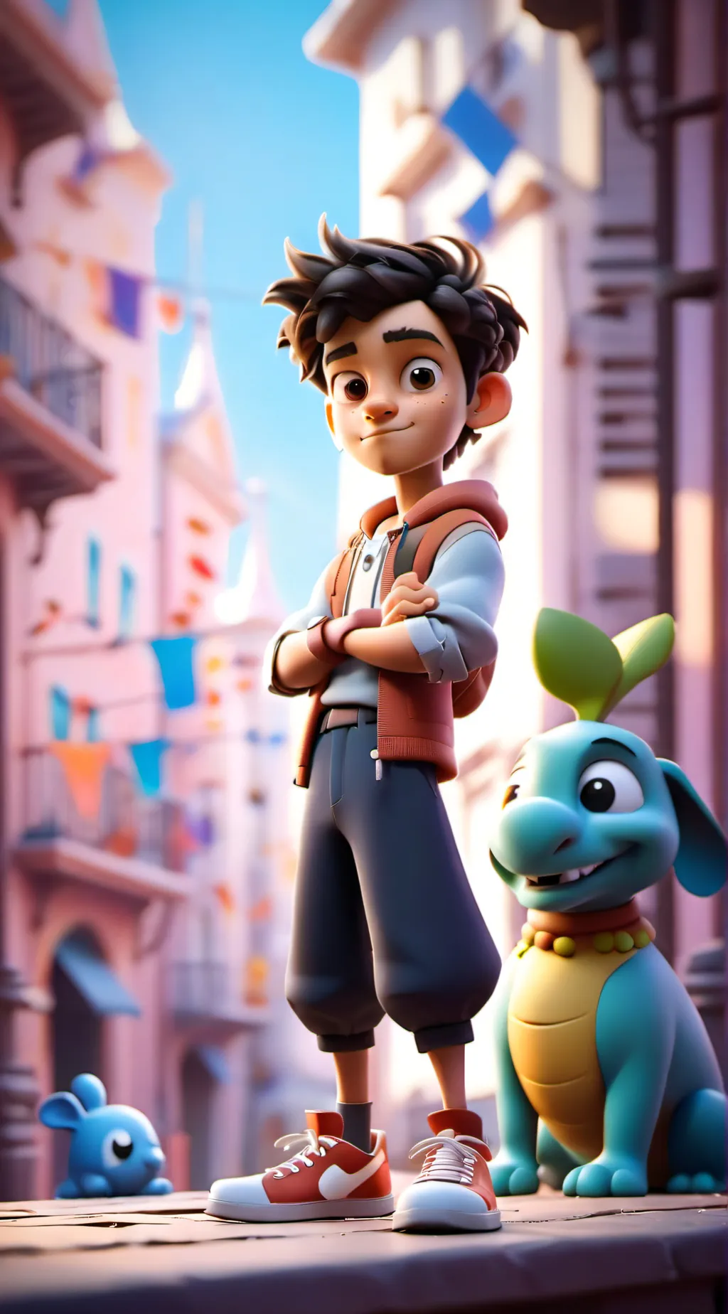 ai character: mha background