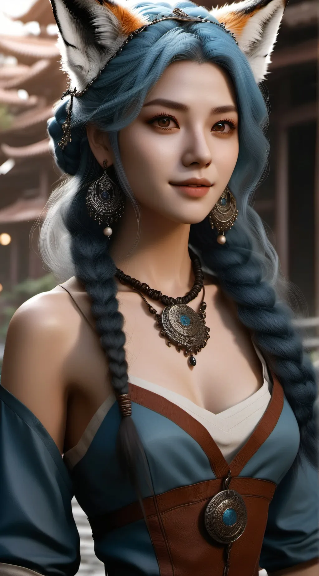 ai character: Bella the wolf background