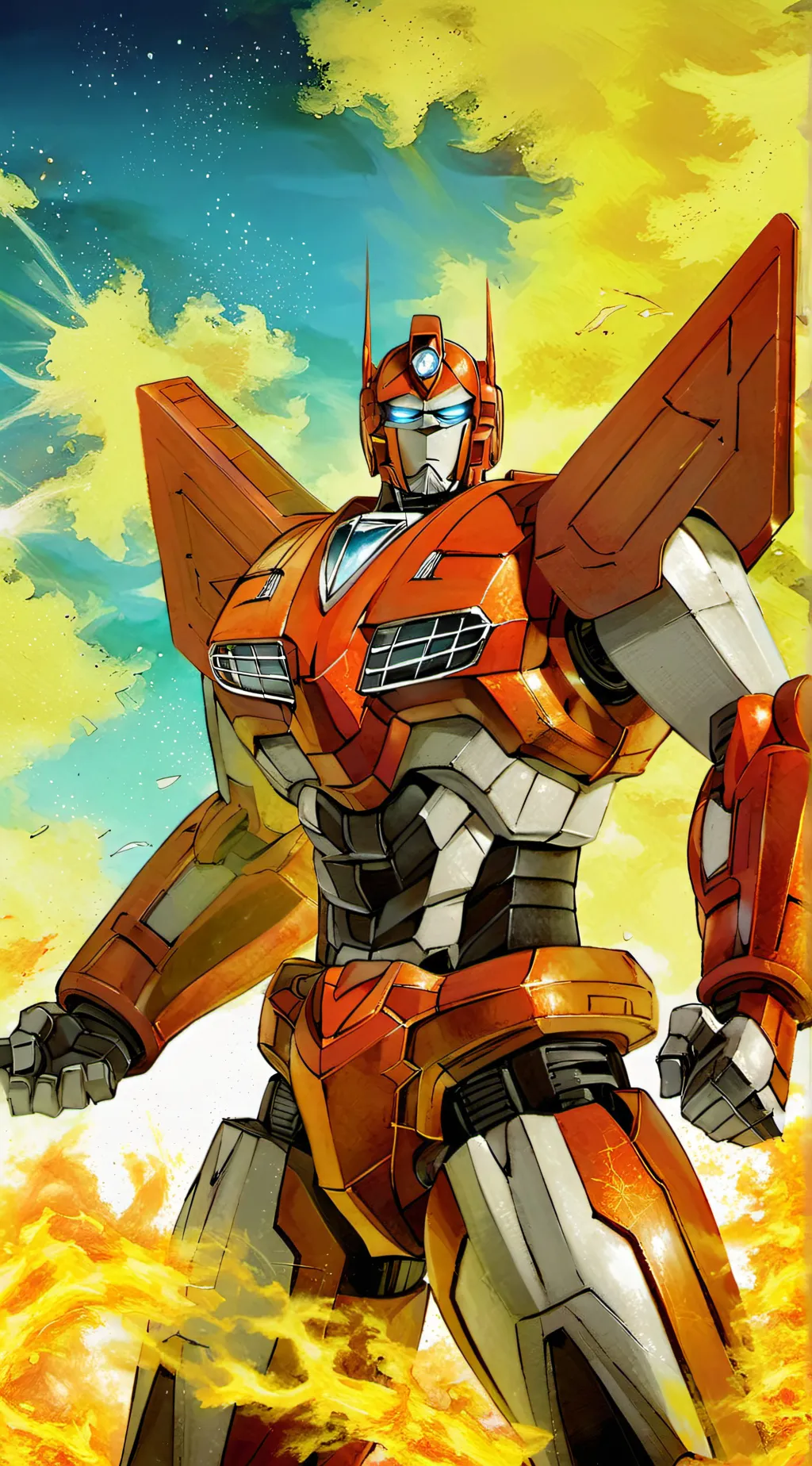 ai character: Transformers RB background