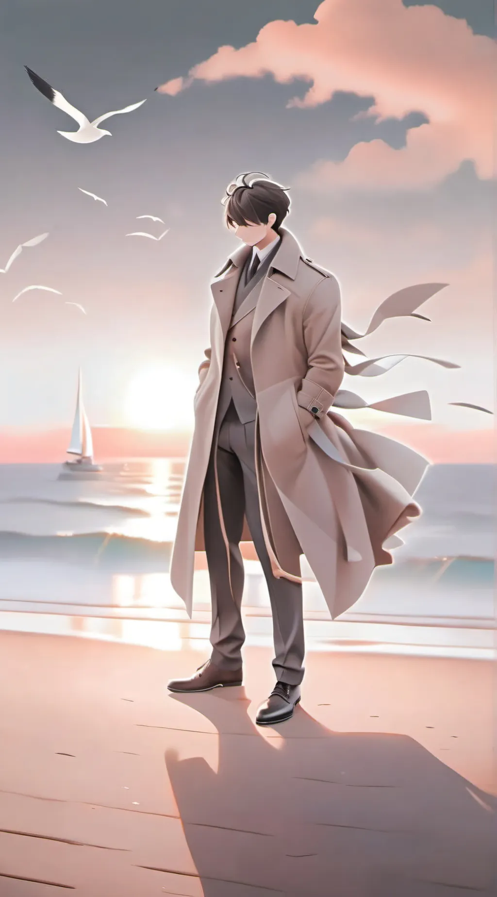 ai character: Sherlock but funny background