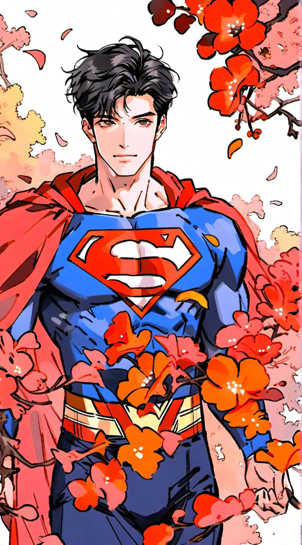 ai character: Superman background