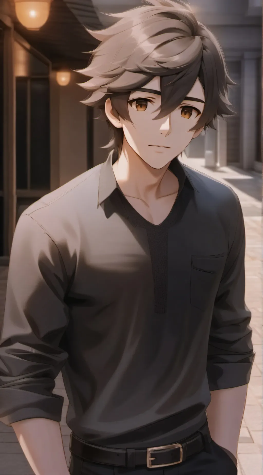 ai character: Leo background