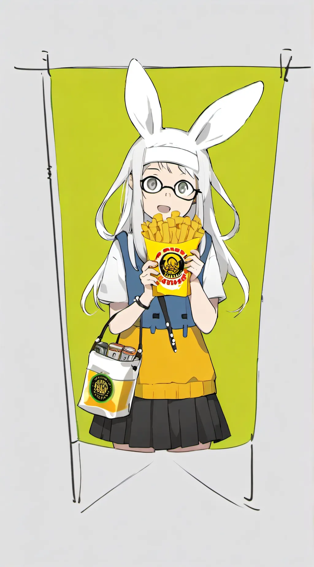 ai character: chips  background