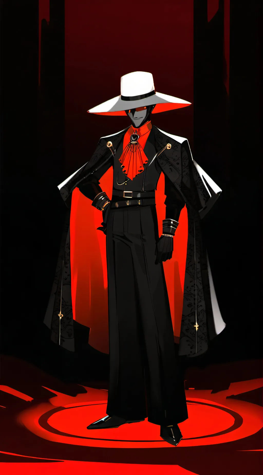 ai character: Cray Caster background