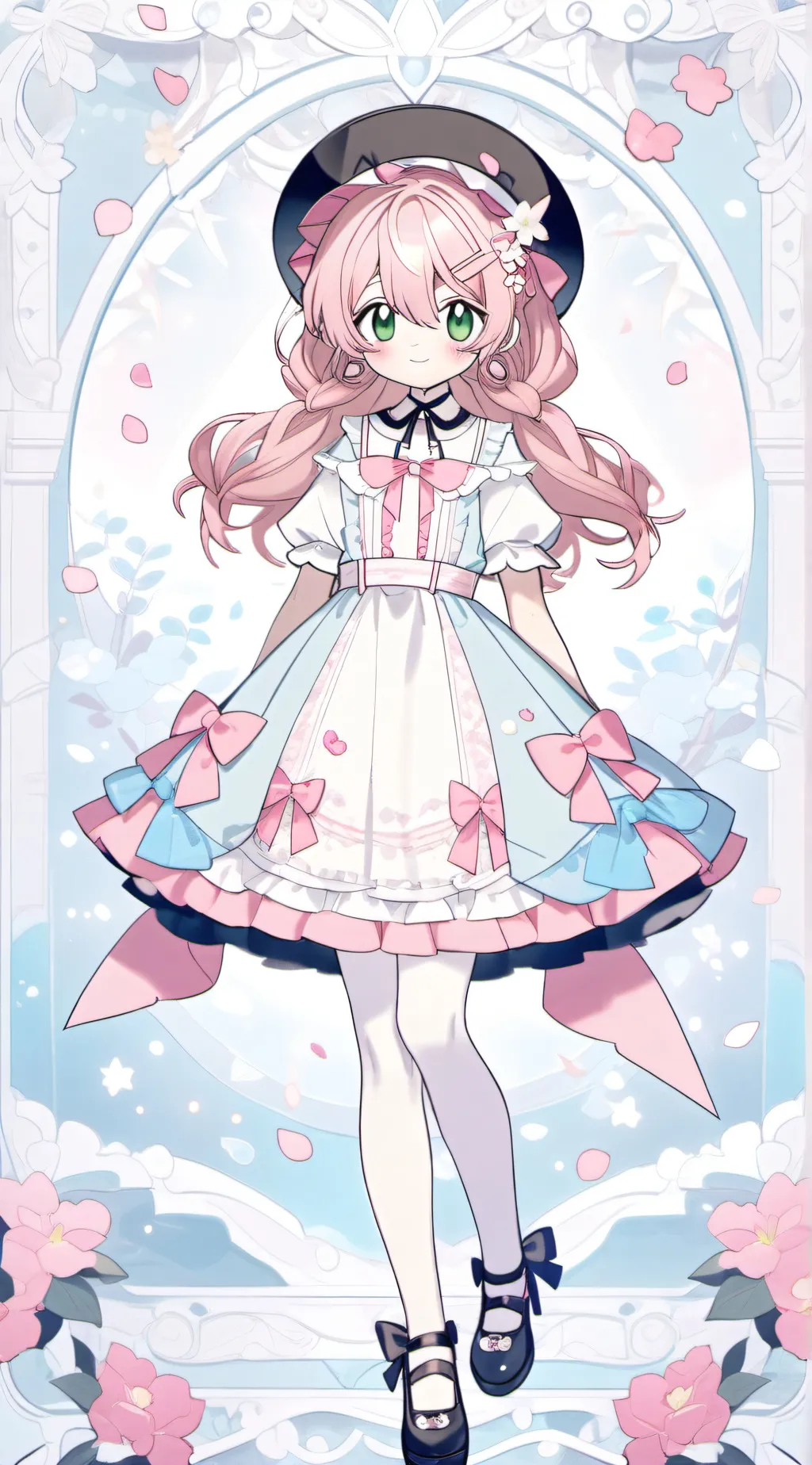 ai character: Angela  background