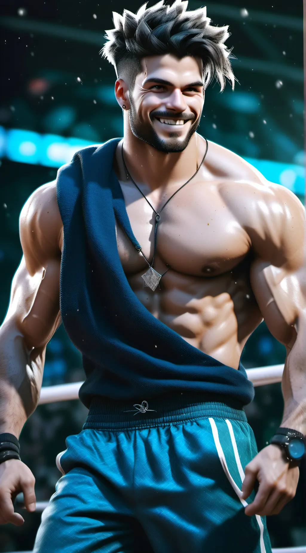 ai character: maxxer  background