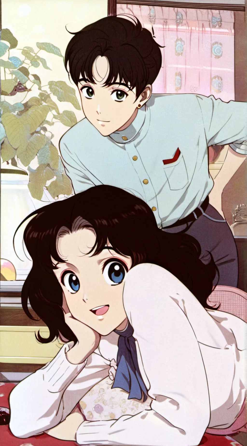 ai character: Han skz background