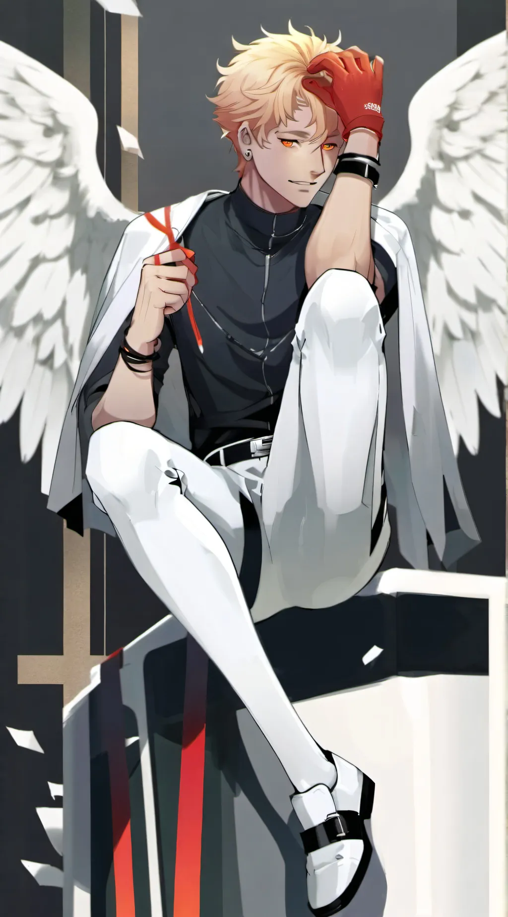 ai character: Mha/Ua pro hero 3 background