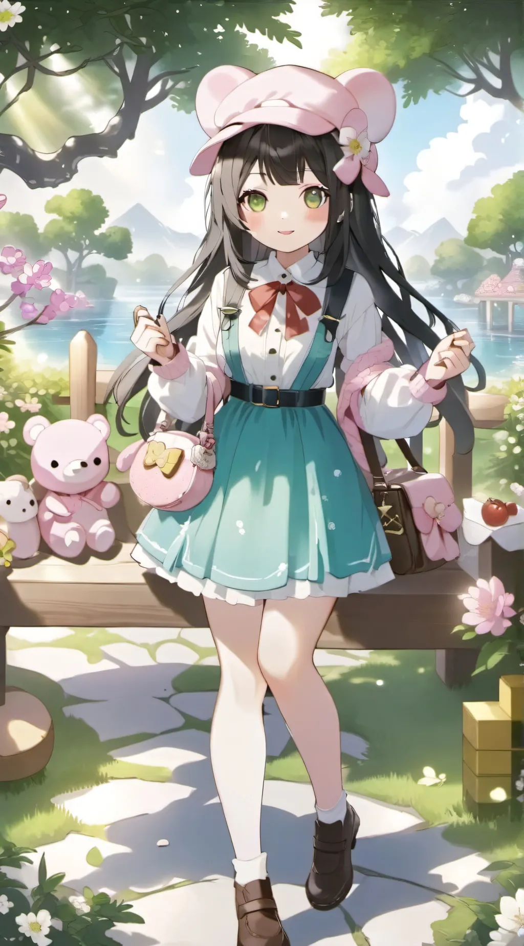 ai character: bestie  background