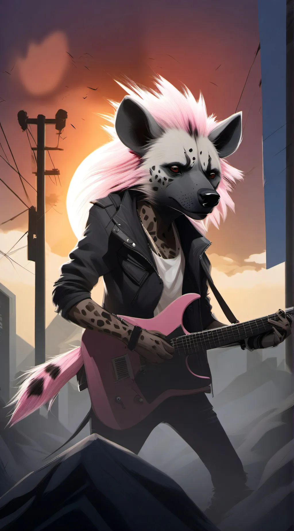 ai character: Crymini  background