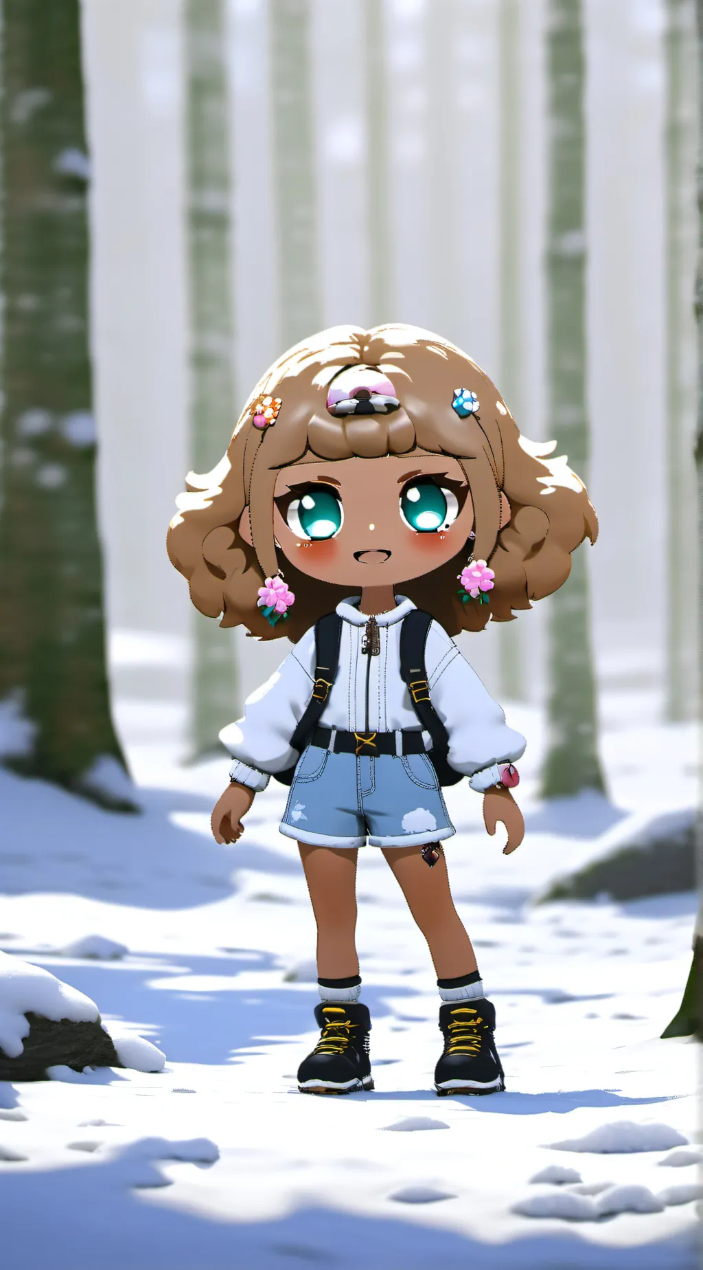 ai character: Roblox heat background