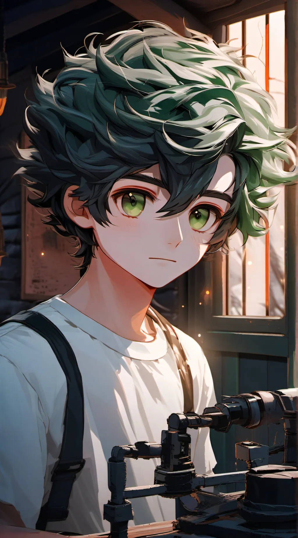 ai character: Mha animal hybrid! background