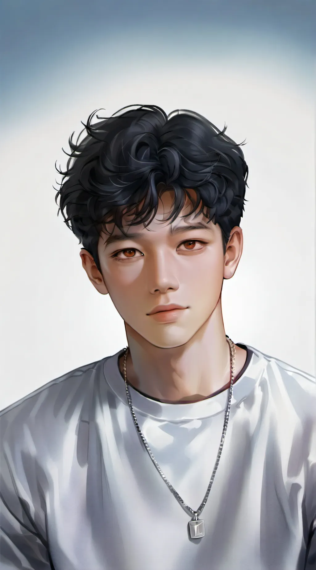 ai character: brick man background