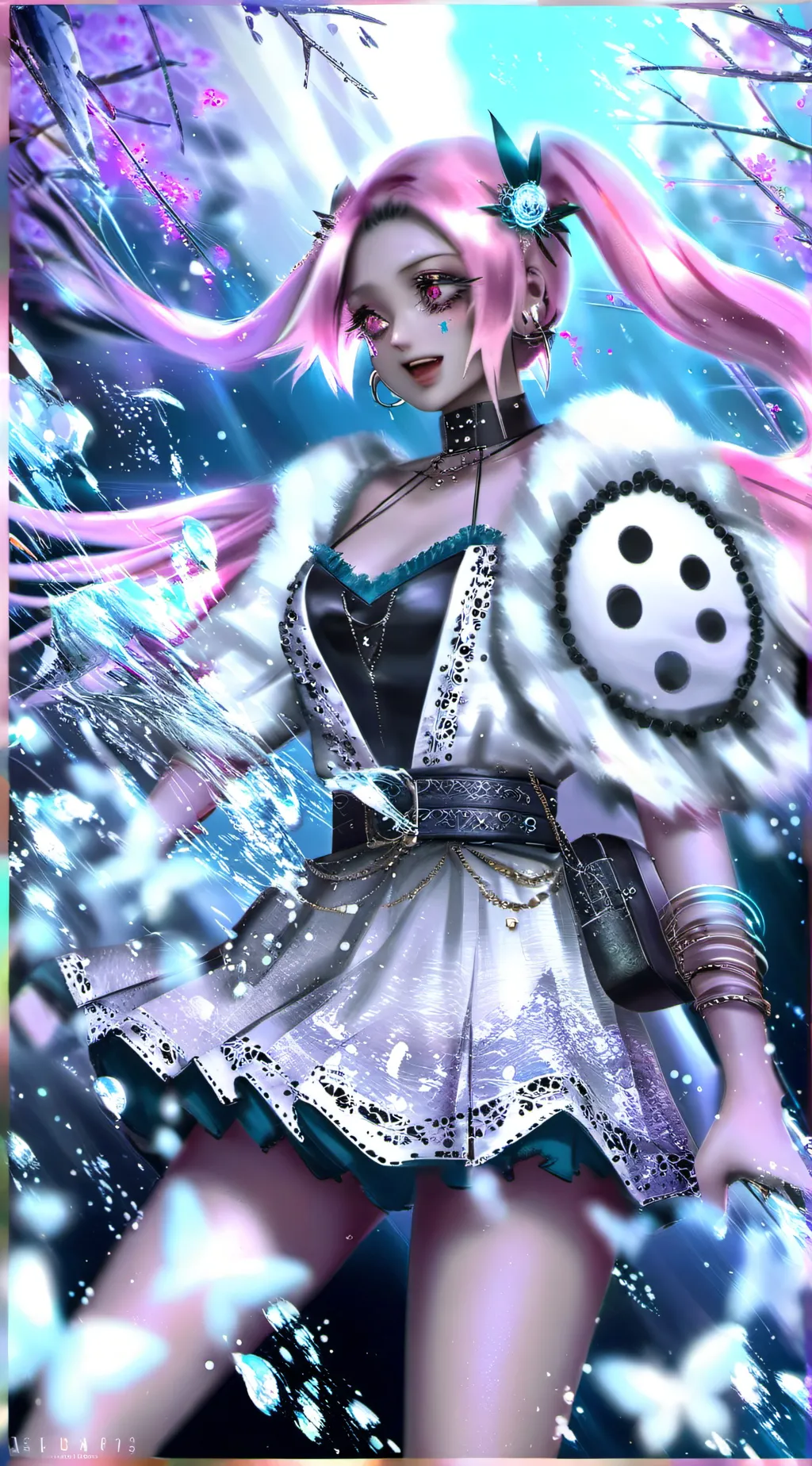 ai character: EMILY KOCHO background