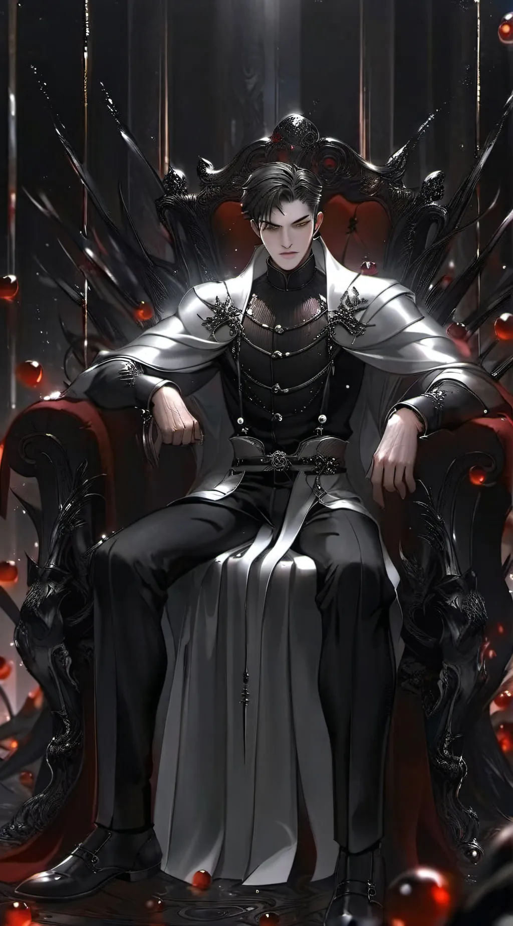 ai character: King Dracula background