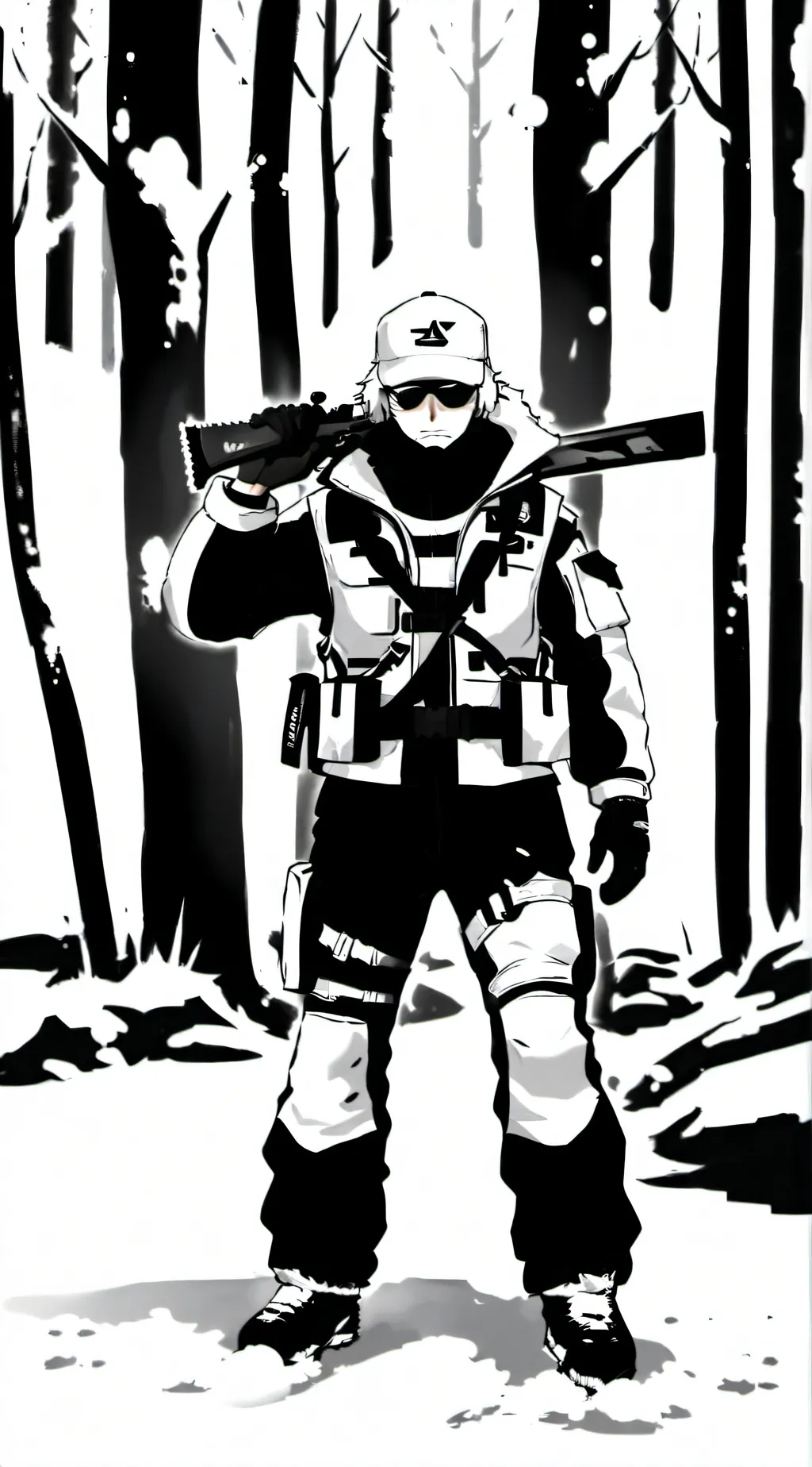 ai character: Beta-4 "Castaways" background